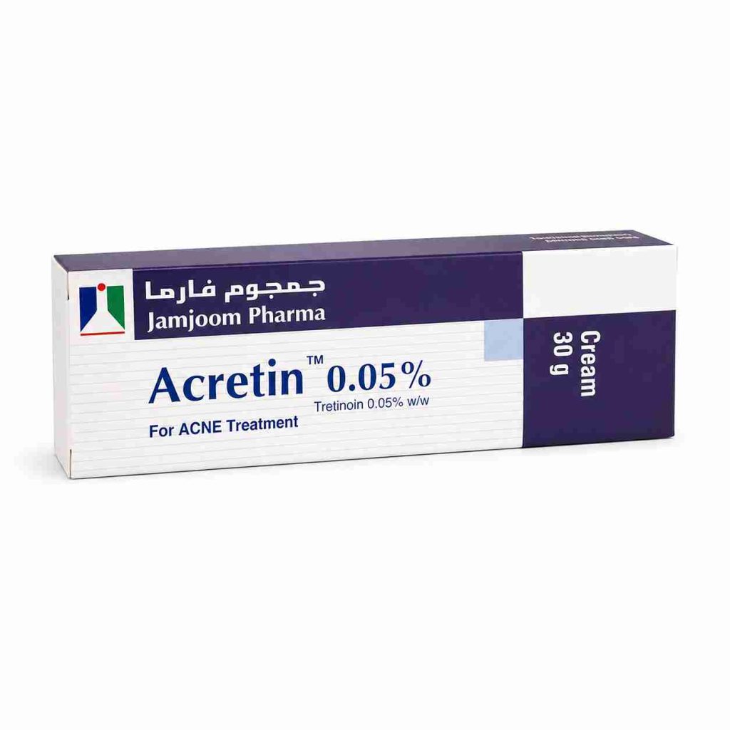Acretin Tretinoin Cream | Acne & Anti-Ageing (0.025% & 0.05%)