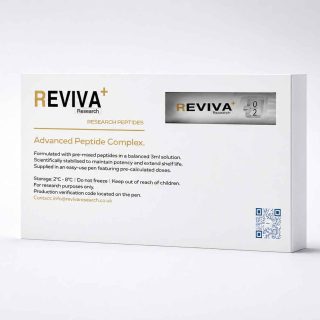 Reviva Research GHK-CU 50mg Pen kit for tissue repair and anti-aging research.