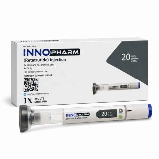 Inno Pharm Retatrutide 20mg Pen for experimental metabolic research.